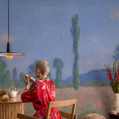 Papel mural con patrón decorativo El encanto de la naturaleza