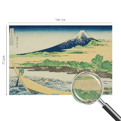 Papel mural con patrón decorativo con motivo de panorámica de montaña