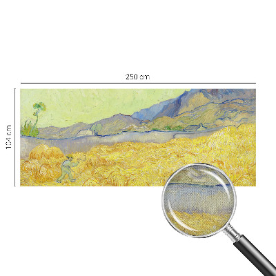 Mural de pared con estampado hermoso Campo de trigo