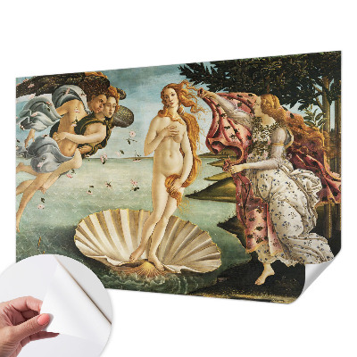 Fotomural decorativo para cabecero de cama con el motivo «El nacimiento de Venus»