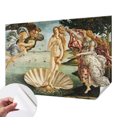 Fotomural decorativo para cabecero de cama con el motivo «El nacimiento de Venus»