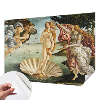 Fotomural decorativo para cabecero de cama con el motivo «El nacimiento de Venus»