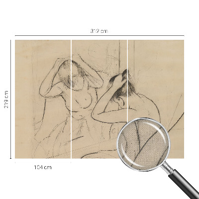 Papel mural texturado decorativo Elegancia artística