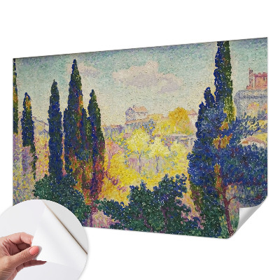 Fotomural decorativo para cabecero de cama con paisajes impresionistas