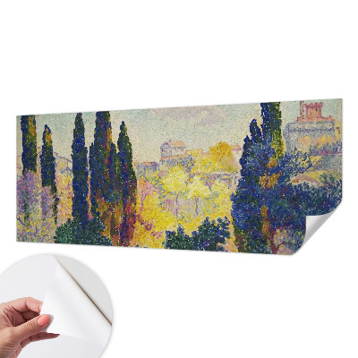 Fotomural decorativo para cabecero de cama con paisajes impresionistas
