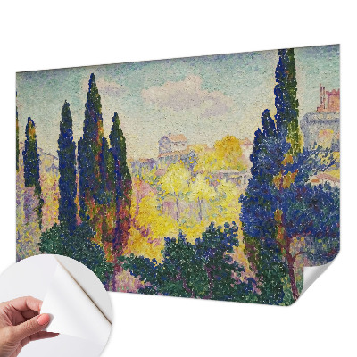 Fotomural decorativo para cabecero de cama con paisajes impresionistas