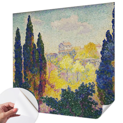 Fotomural decorativo para cabecero de cama con paisajes impresionistas