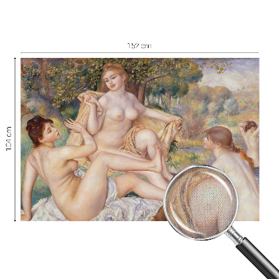 Papel mural con patrón decorativo Mujeres descansando