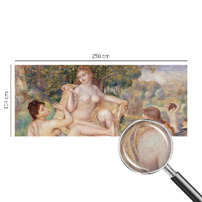 Papel mural con patrón decorativo Mujeres descansando