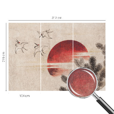 Papel mural texturado decorativo Bosque Este