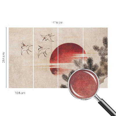 Papel mural texturado decorativo Bosque Este