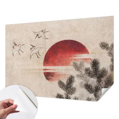 Papel mural texturado decorativo con diseño Bosque Este