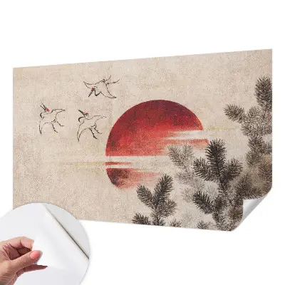 Papel mural texturado decorativo con diseño Bosque Este