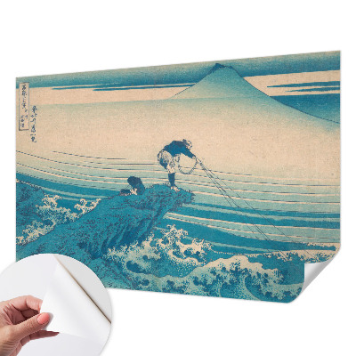 Mural de pared con estampado hermoso con una escena marina