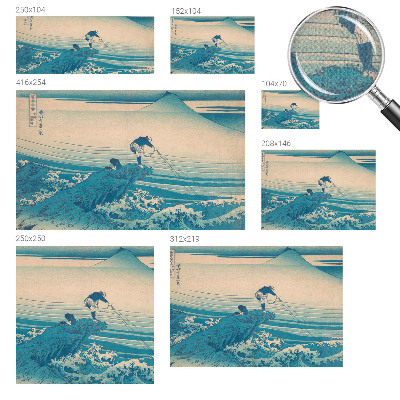 Mural de pared con estampado hermoso Escena marina