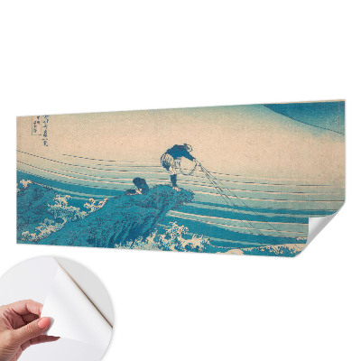 Mural de pared con estampado hermoso con una escena marina