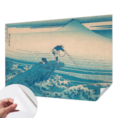 Mural de pared con estampado hermoso con una escena marina