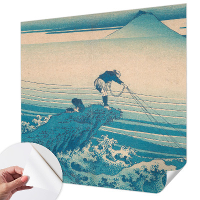 Mural de pared con estampado hermoso con una escena marina