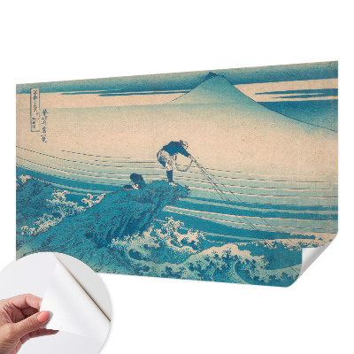 Mural de pared con estampado hermoso con una escena marina