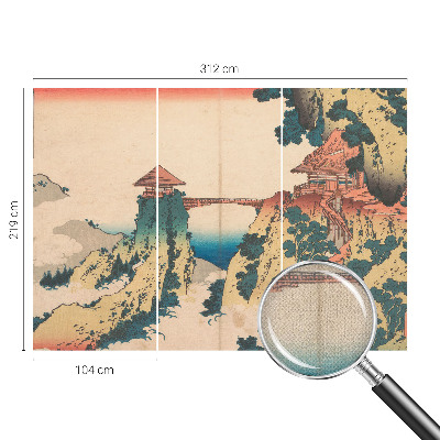Fotomural decorativo para cabecero de cama con un paisaje pintoresco