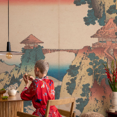 Fotomural decorativo para cabecero de cama Un paisaje pintoresco