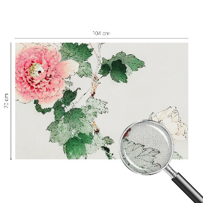 Mural de pared con estampado hermoso Sutileza floral