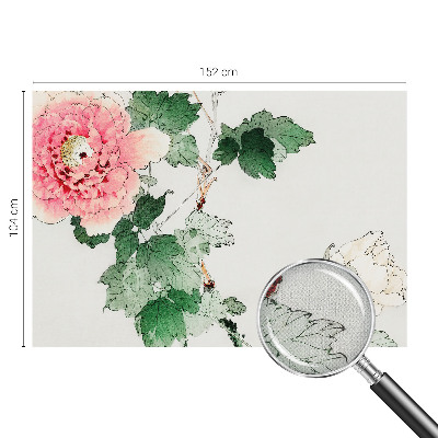 Mural de pared con estampado hermoso Sutileza floral