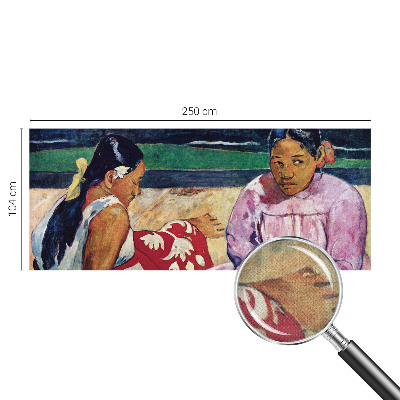 Fotomural decorativo para cabecero de cama con una escena de playa