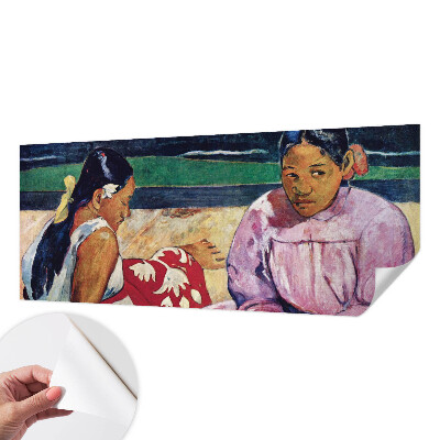 Fotomural decorativo para cabecero de cama con una escena de playa