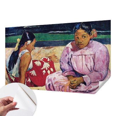 Fotomural decorativo para cabecero de cama con una escena de playa