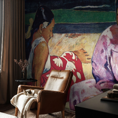 Fotomural decorativo para cabecero de cama Escena de playa