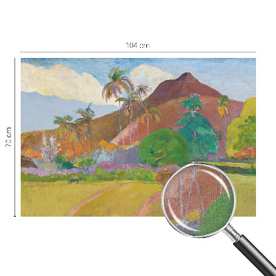 Papel mural con patrón decorativo Naturaleza exótica