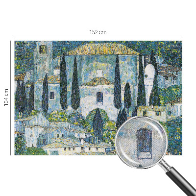 Mural de pared con estampado hermoso Casas de ciprés