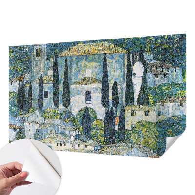 Mural de pared con estampado hermoso Casas de ciprés