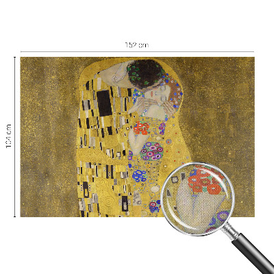 Mural de pared con estampado hermoso Pareja Art Nouveau