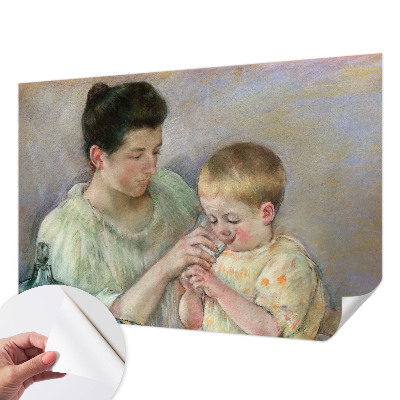 Fotomural decorativo para cabecero de cama Cuidado parental