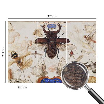 Papel mural texturado decorativo Armonía natural