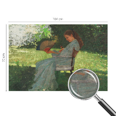 Fotomural decorativo para cabecero de cama Armonía de verano