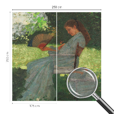 Fotomural decorativo para cabecero de cama Armonía de verano