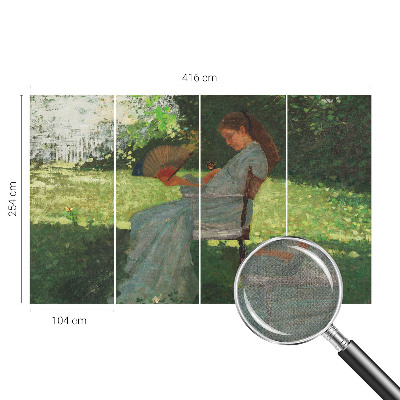 Fotomural decorativo para cabecero de cama Armonía de verano