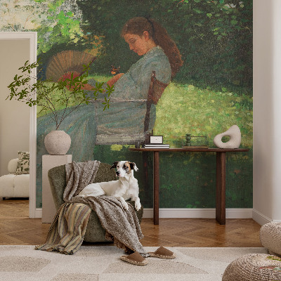 Fotomural decorativo para cabecero de cama Armonía de verano