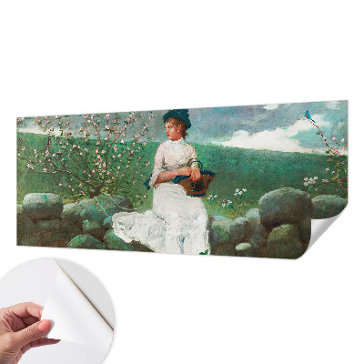 Mural de pared con estampado hermoso Paz florida