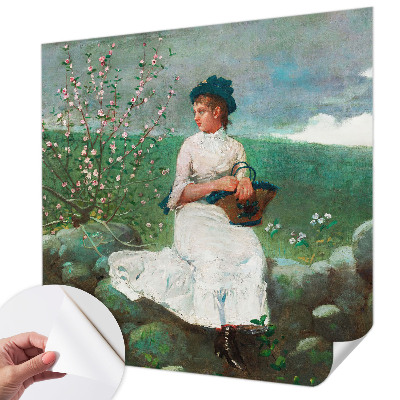 Mural de pared con estampado hermoso Paz florida