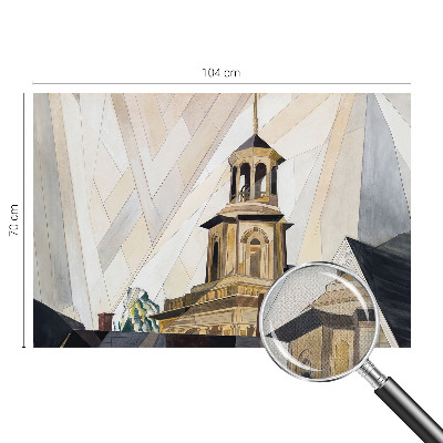 Fotomural decorativo para cabecero de cama Torre arquitectónica