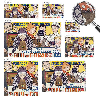 Papel mural texturado decorativo Pasión por la fotografía