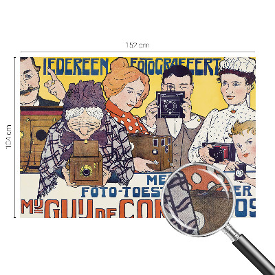 Papel mural texturado decorativo Pasión por la fotografía