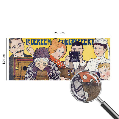 Papel mural texturado decorativo Pasión por la fotografía