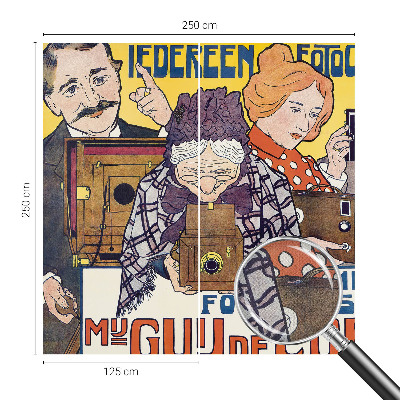 Papel mural texturado decorativo Pasión por la fotografía