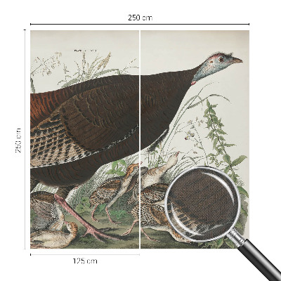 Papel mural con patrón decorativo Armonía natural