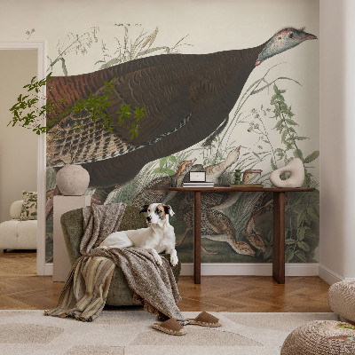 Papel mural con patrón decorativo Armonía natural